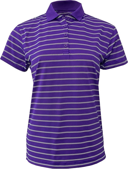 Women's Wide Stripe Polo