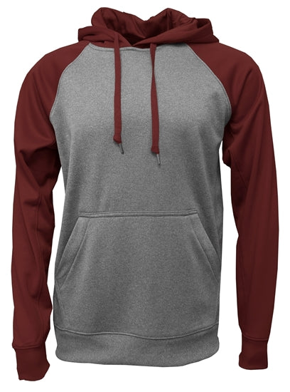 Adults Raglan Fleece Hoodie
