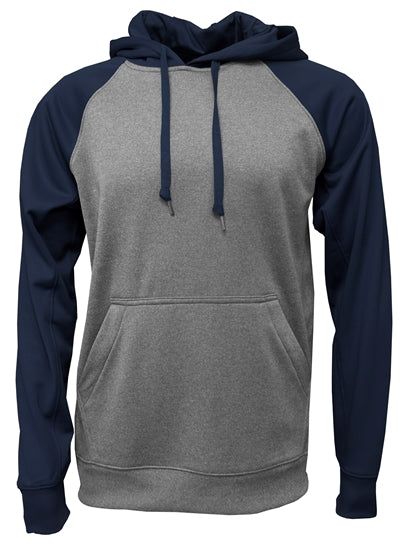Adults Raglan Fleece Hoodie