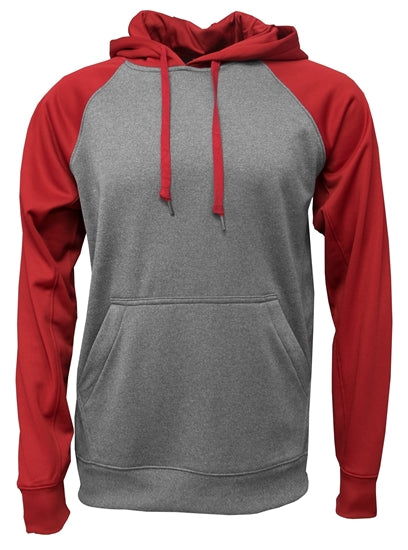 Adults Raglan Fleece Hoodie