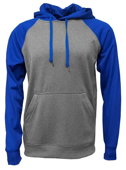 Adults Raglan Fleece Hoodie