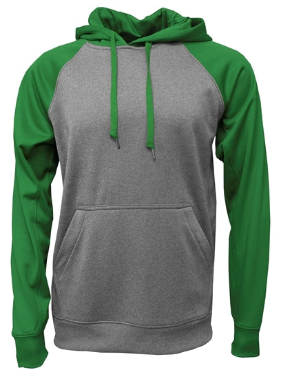 Adults Raglan Fleece Hoodie
