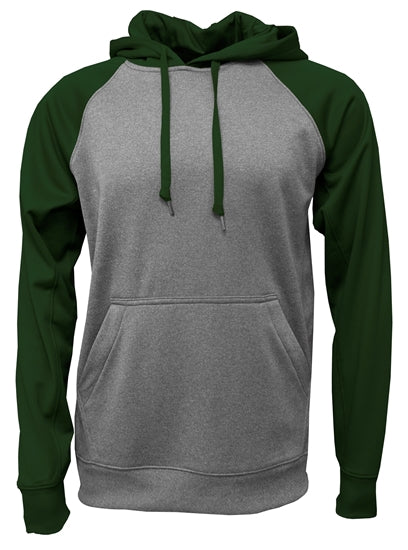 Adults Raglan Fleece Hoodie
