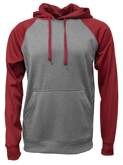 Adults Raglan Fleece Hoodie