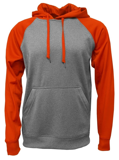 Adults Raglan Fleece Hoodie