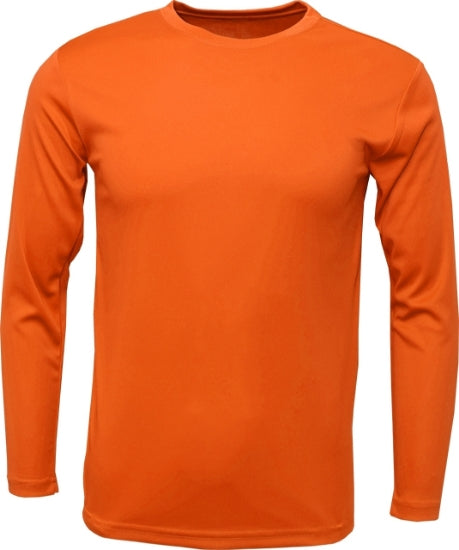 Youth 100% Polyester Long Sleeve Tees