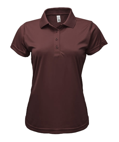 Women's Solid Polo Shirts
