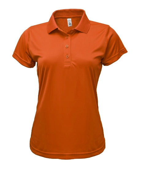 Women's Solid Polo Shirts