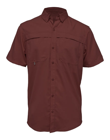 Men's Vented Button-Up Shirt