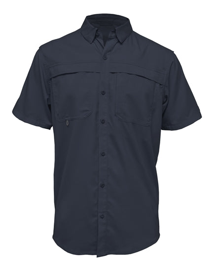 Men's Vented Button-Up Shirt