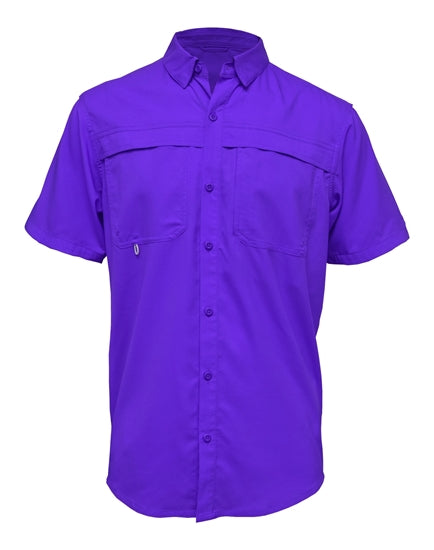 Men's Vented Button-Up Shirt