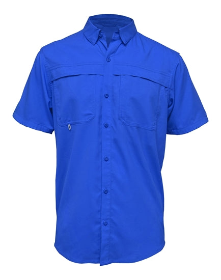 Men's Vented Button-Up Shirt