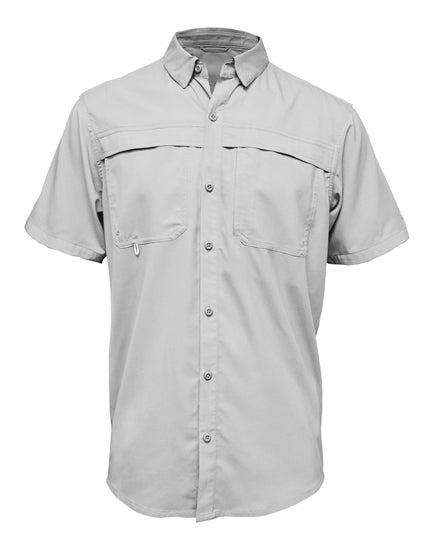 Men's Vented Button-Up Shirt