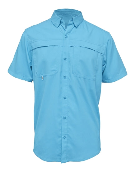 Men's Vented Button-Up Shirt