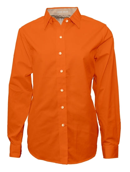 Women's Twill Long Sleeve Button-Up