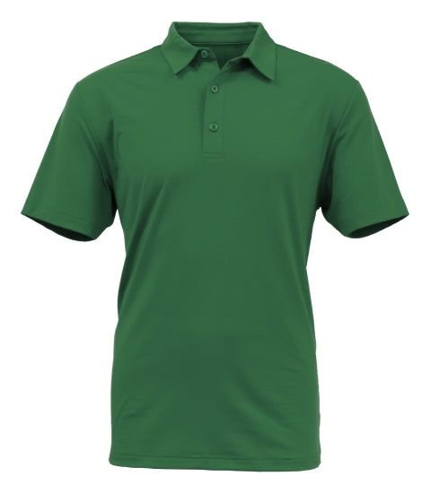 Men's Solid Spandex Polo