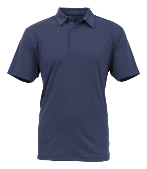 Men's Solid Spandex Polo