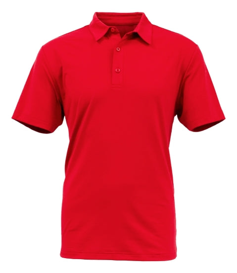Men's Solid Spandex Polo