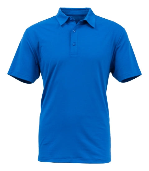 Men's Solid Spandex Polo