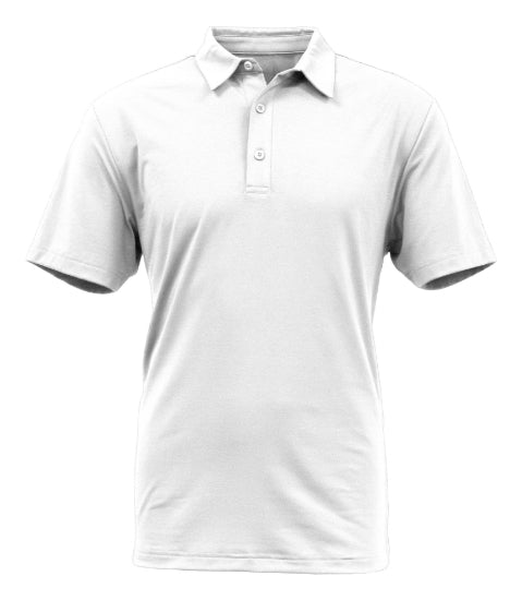 Men's Solid Spandex Polo