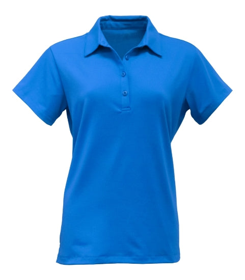 Women's Solid Spandex Polo