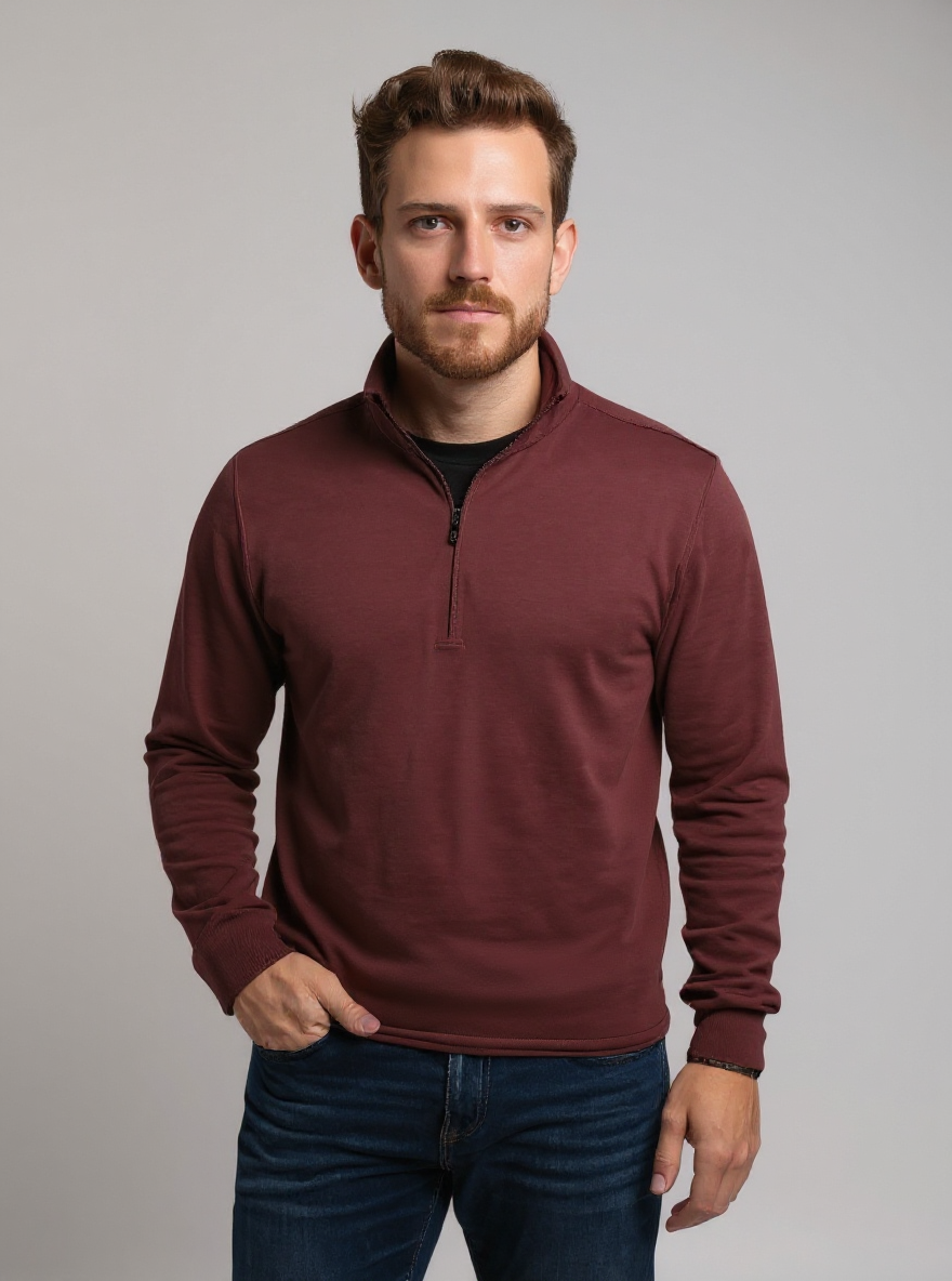Adult Tri-Blend Quarter Zip