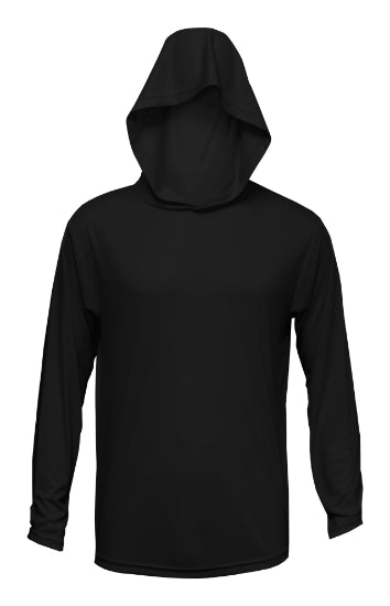 100% Polyester Long Sleeve Performance Hoodie