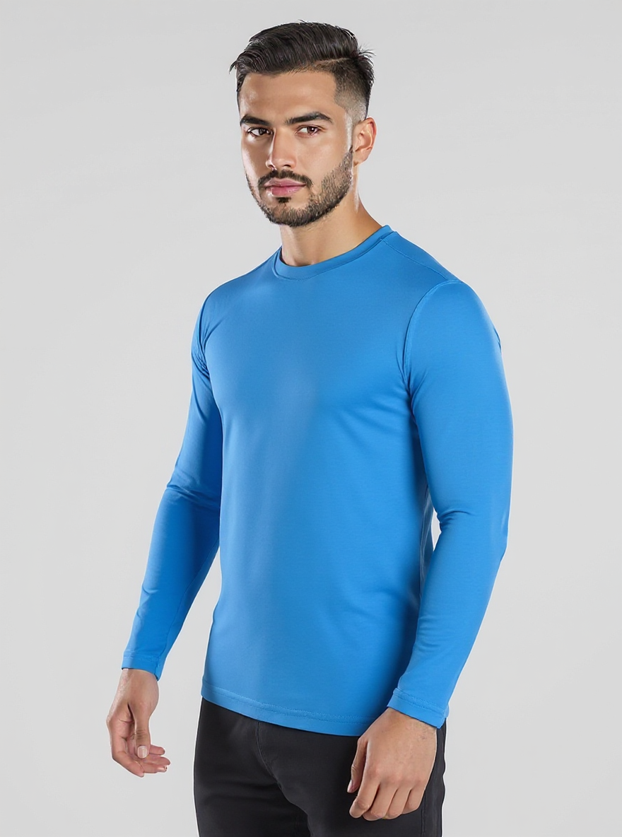 100% Polyester Long Sleeve Tee