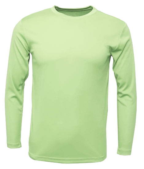 Youth 100% Polyester Long Sleeve Tees