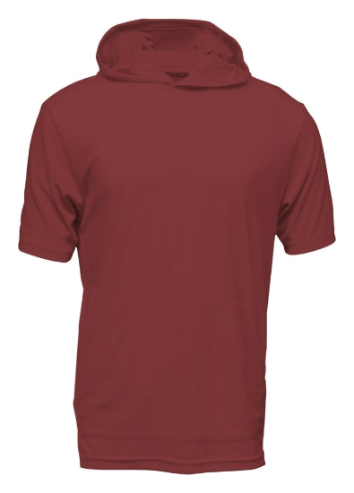 Youth 100% Polyester Short Sleeve Performance Hoodies