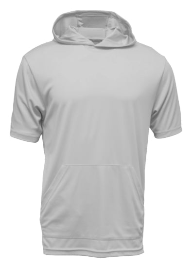 Youth 100% Polyester Short Sleeve Performance Hoodies