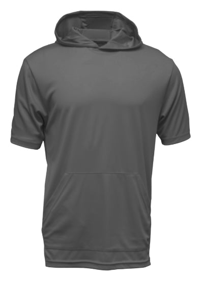 Youth 100% Polyester Short Sleeve Performance Hoodies