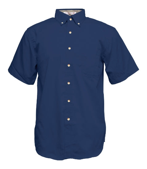 Youth Twill Short Sleeve Button-Up