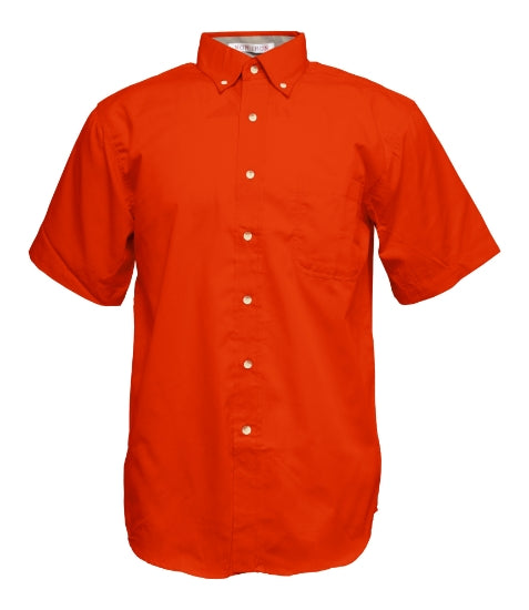 Youth Twill Short Sleeve Button-Up