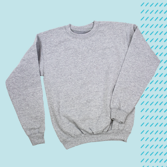 Heather Gray 50/50 Sweatshirt