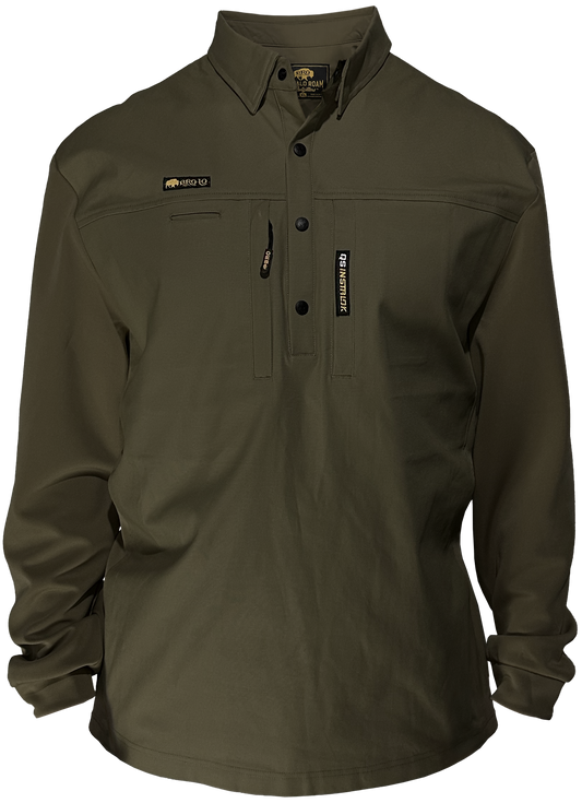 FOREMAN Cotton Duck Long Sleeve Work Shirt