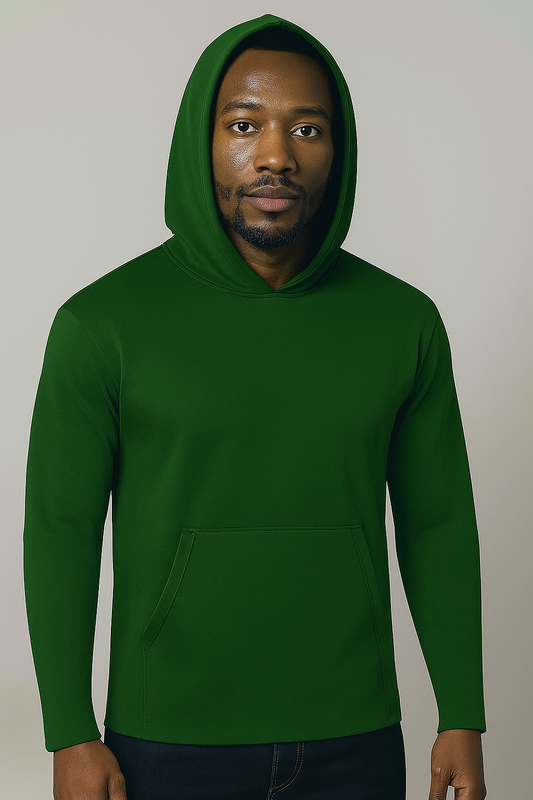 100% Polyester Long Sleeve Performance Hoodie
