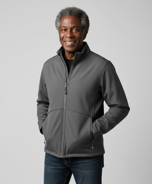 Men's Full-Zip Softshell Jacket
