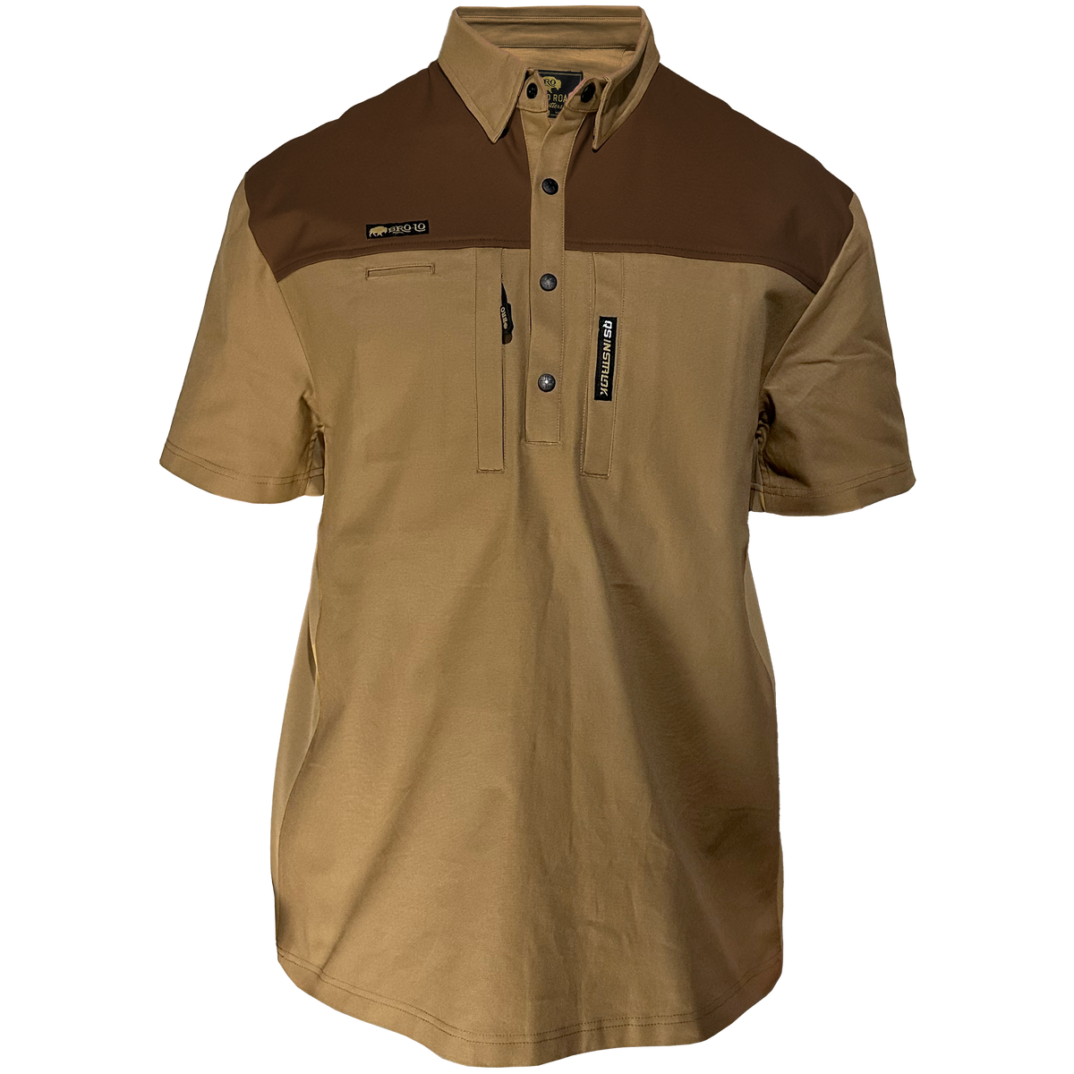 FOREMAN Cotton Duck Short Sleeve Work Shirt