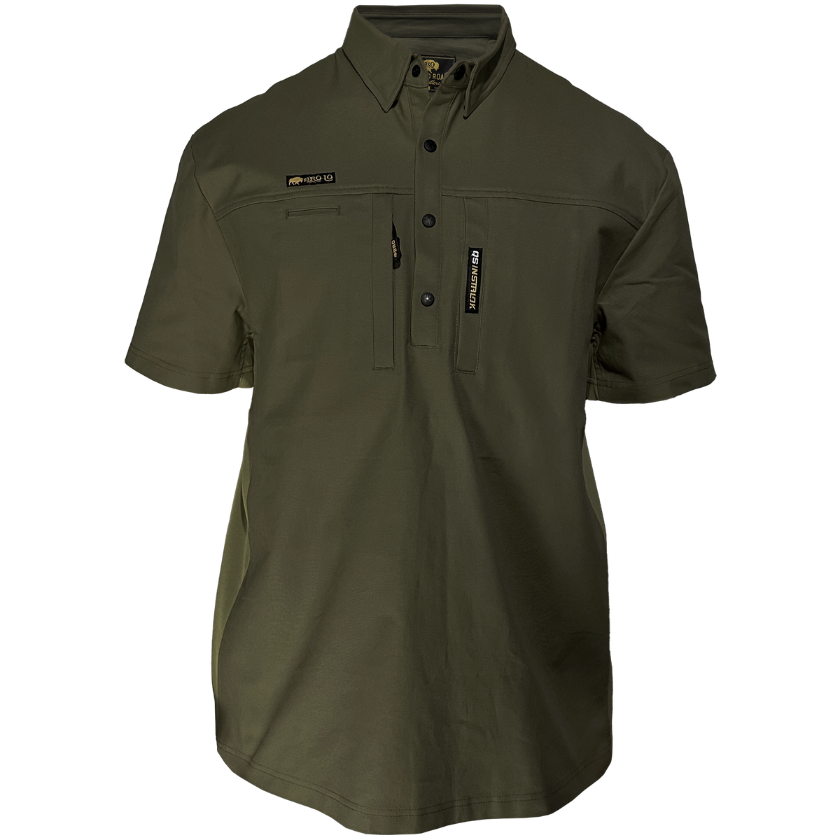 FOREMAN Cotton Duck Short Sleeve Work Shirt