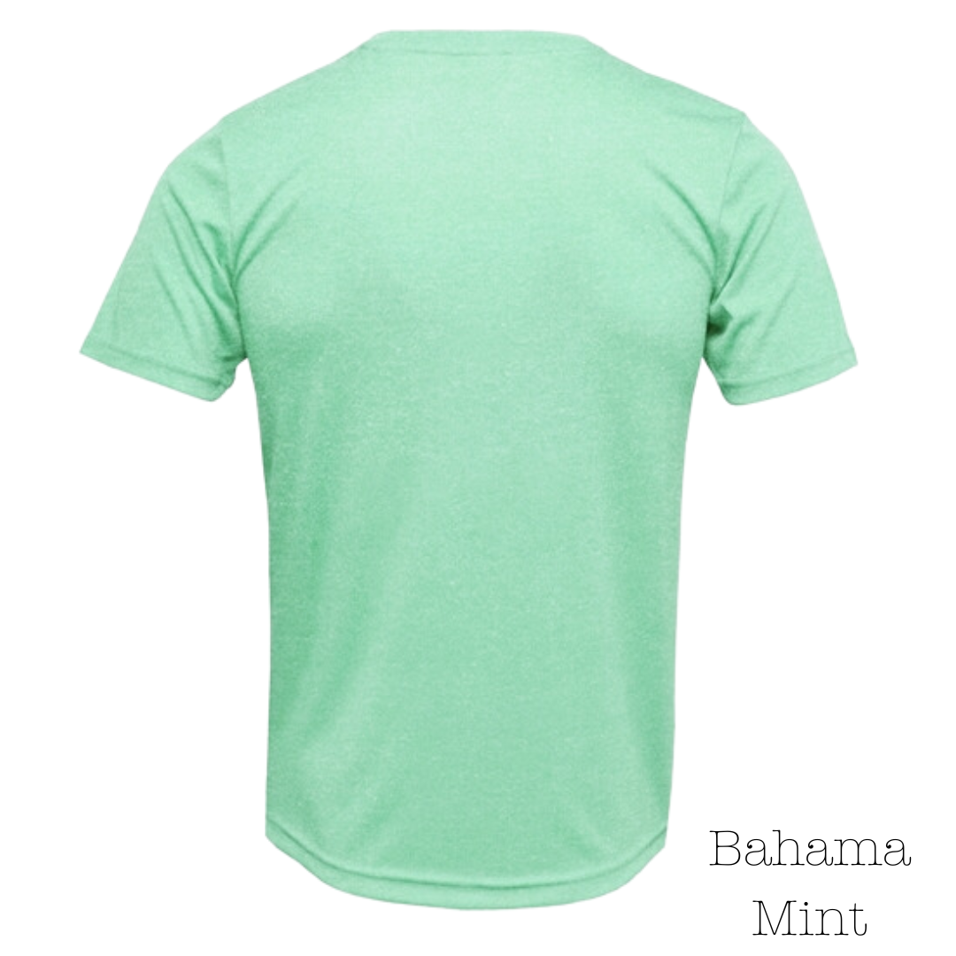 Bahama Mint 70/30 Short-Sleeve Tee Shirt