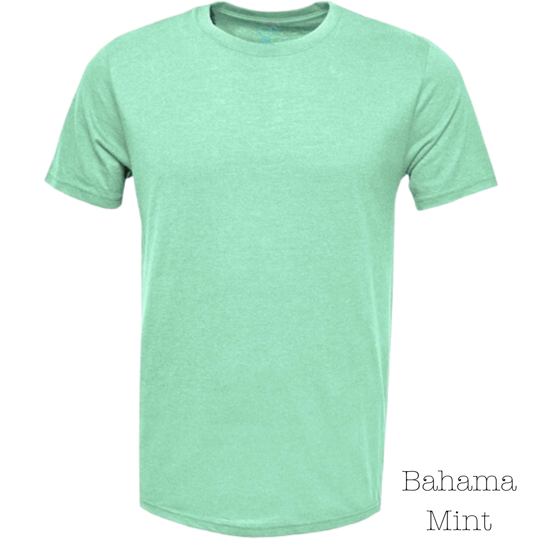 Bahama Mint 70/30 Short-Sleeve Tee Shirt