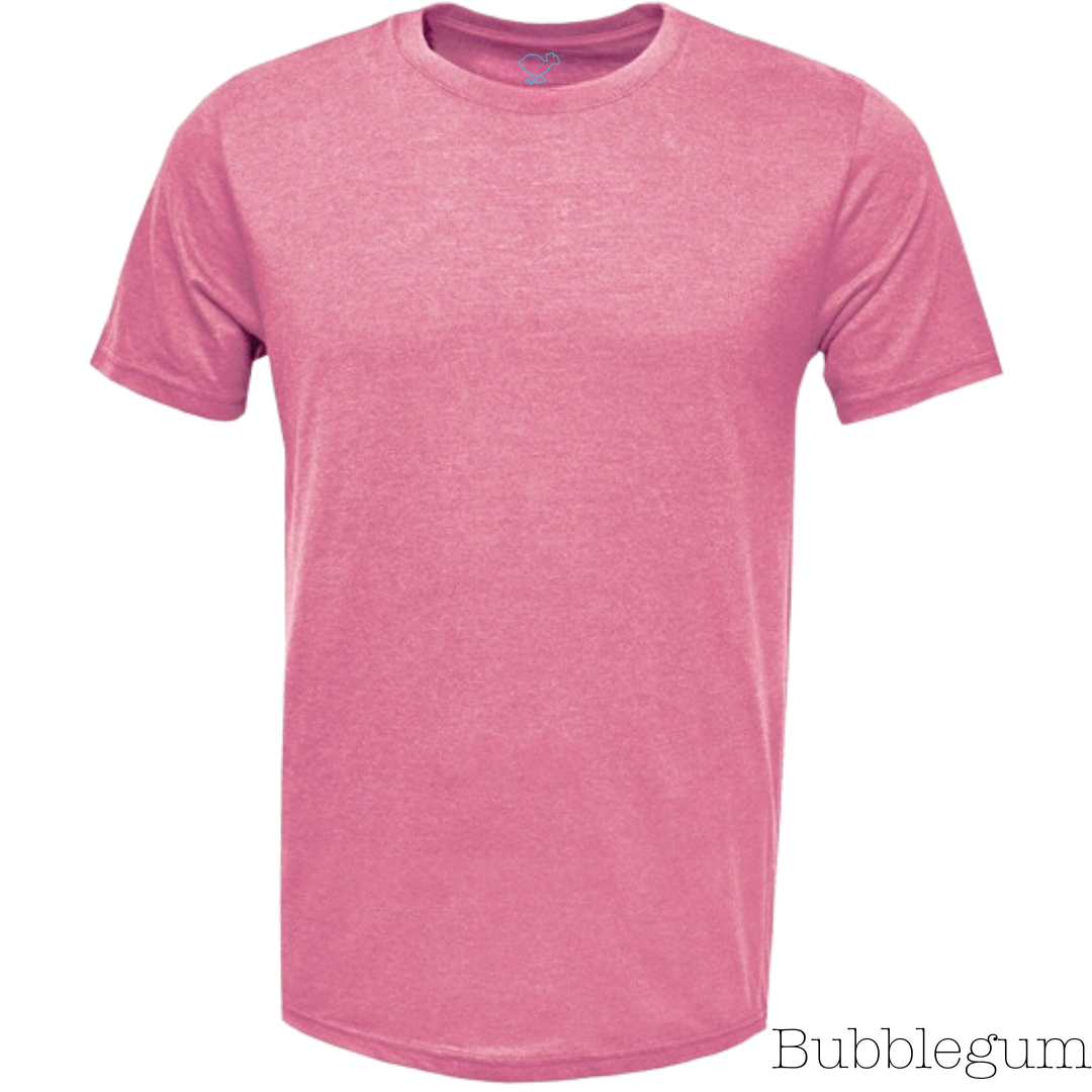 Bubblegum 70/30 Short-Sleeve Tee Shirt