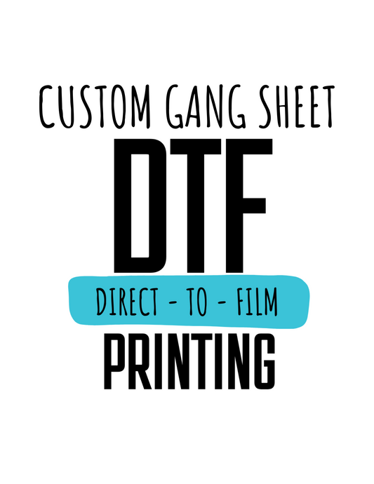 Custom DTF Gang Sheet