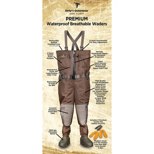 Dirty's Waders (Camo Patterns)