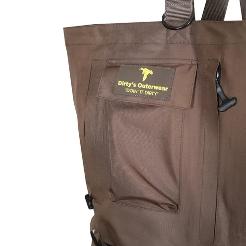 Women's Solid Brown Waders