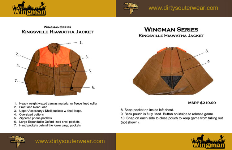 Wingman Series - Hiawatha Jacket