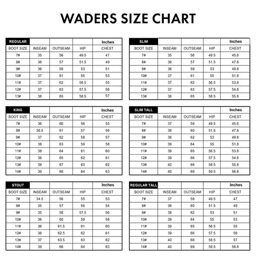 Premium Waist Waders