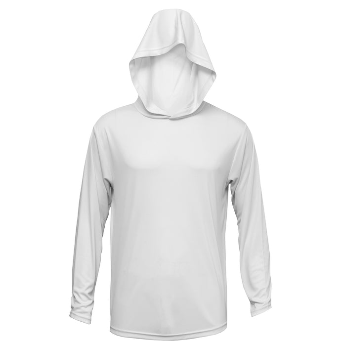 White Performance Hoodie
