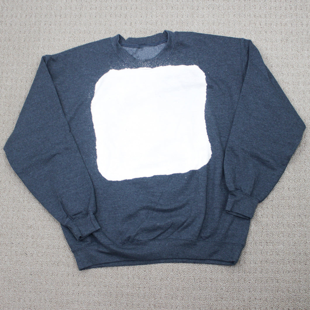 Charcoal Bleached Sweatshirt